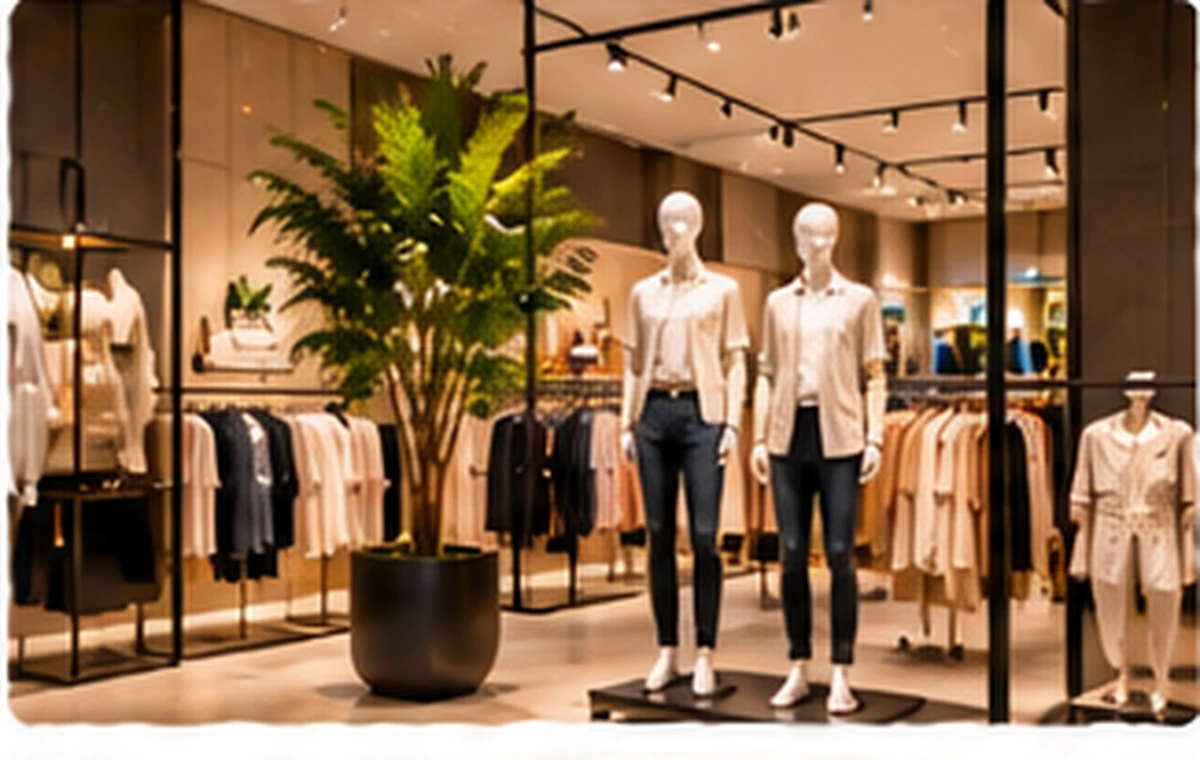 Modern moda mağazası